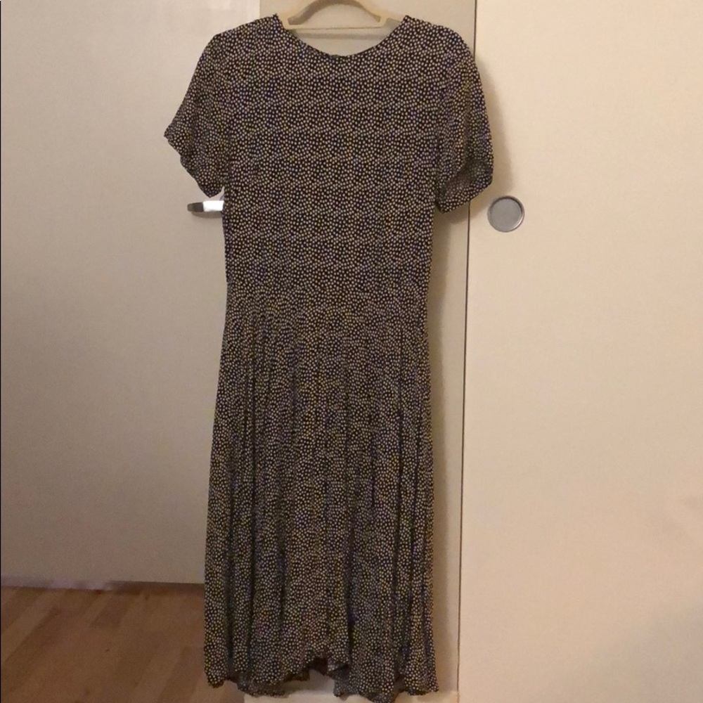Polka dot black & cream dress from H&M